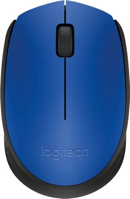 910-004640 - LOGI M171 910-004640  Wireless mouse  (BLUE Nano USB receiver 3 buttons optical .